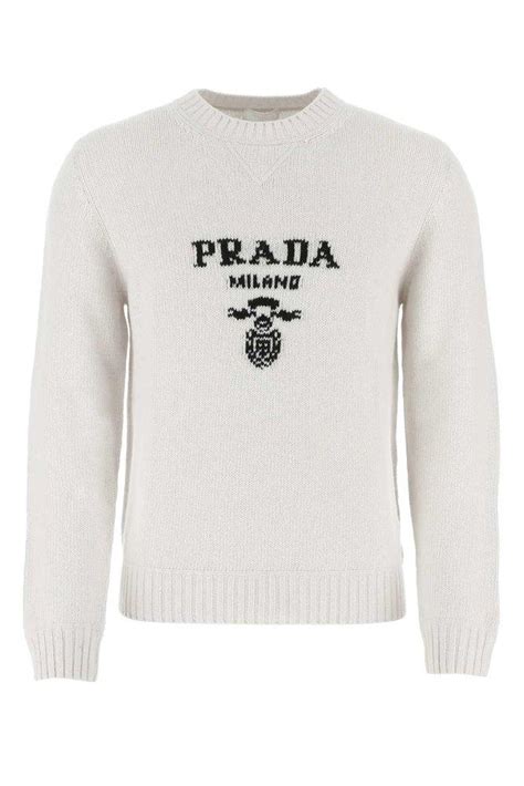 white prada sweater|Prada sweater sale.